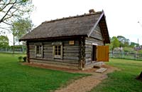 Farmer's house from Voloji village in Ludza museum